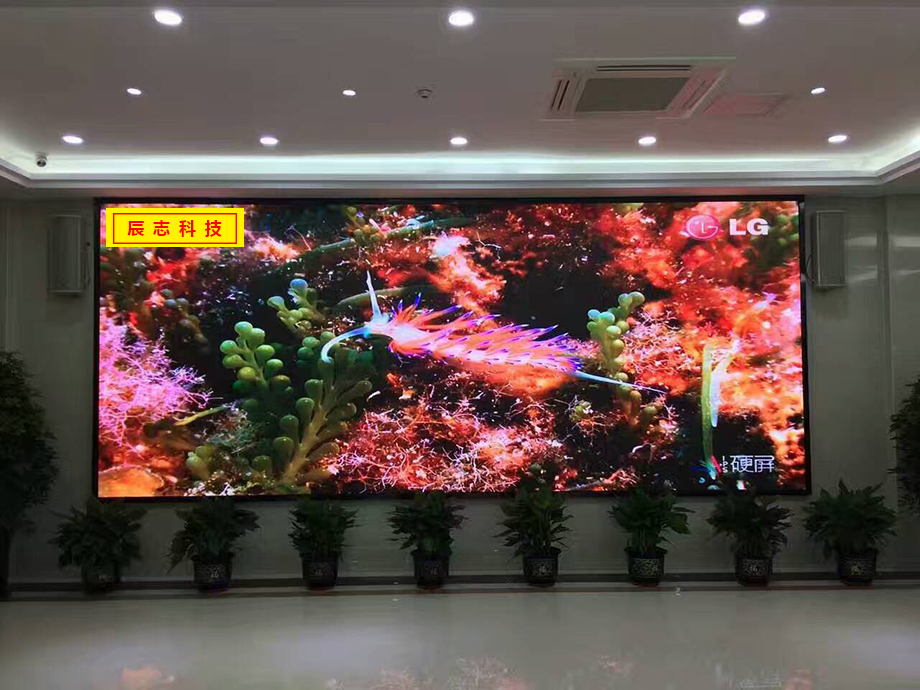 東莞市南城區粵豐大廈室內P3全彩屏28平方室內P2.5